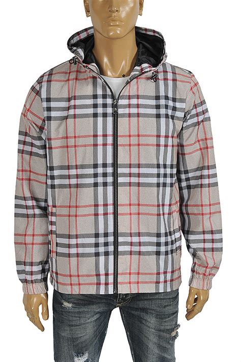 mens burberry jacket sale|burberry windbreaker jacket.